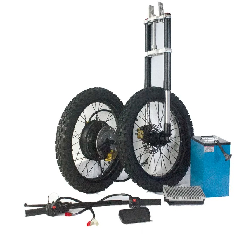New Electric Conversion Kit 72 - 12000W Electric Motorcycle Hub Motor ulasan dan harga